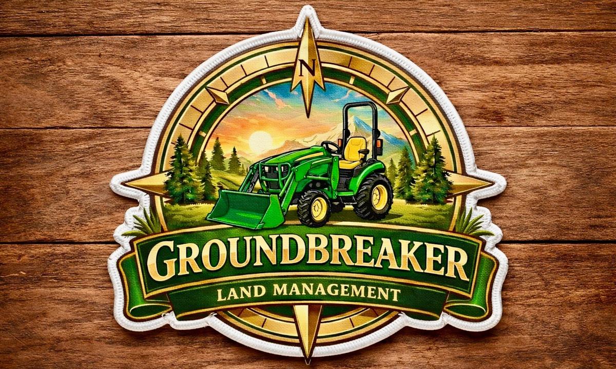 Ground Breaker Owner on Tractor